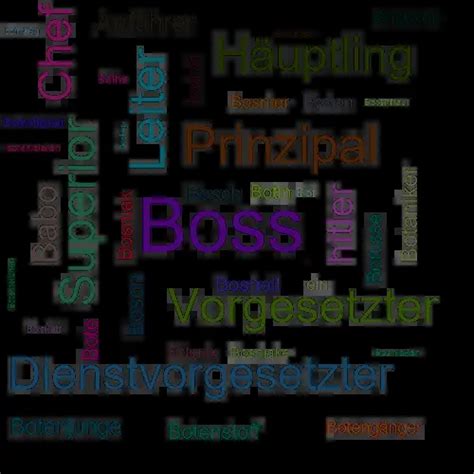anderes wort für boss.